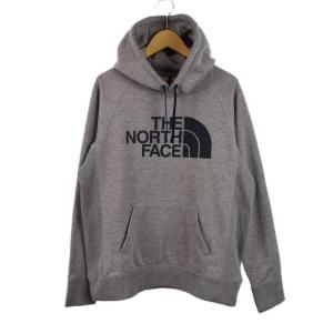Color Heathered Sweat Hoodie パーカー 長袖 ロゴ プリント M グレー NT61795