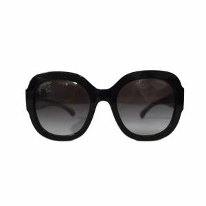 CHANEL サングラス ココマーク セルフレーム 5321 140 ブラック 5433-A