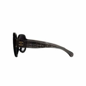 CHANEL サングラス ココマーク セルフレーム 5321 140 ブラック 5433-A
