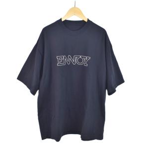 Electric Logo EMB T-Shirt 半袖 ロゴ 刺繍 L 紺 ネイビー SS24BRENCT01NTL