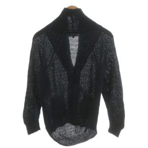 MARGARET HOWELL カーディガン ショールカラー 麻 リネン M 紺 ネイビー 579-160509 /AN40