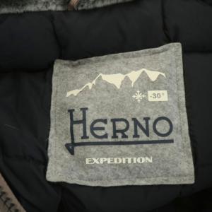 HERNO EXPEDITION ダウンジャケット コヨーテファー 44 ベージュ