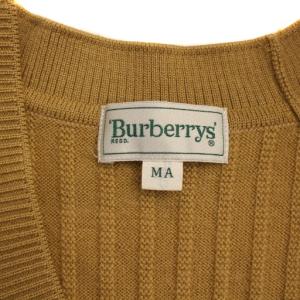 burberrys ヴィンテージ ニットベスト ウール MA ベージュ BFT34-500