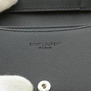 SAINT LAURENT PARIS カードケース レザー ブラック