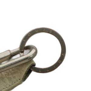 LOUIS VUITTON ポルトクレドラゴンヌ キーリング シルバー色 白 ホワイト MP2363 /AN32