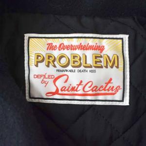 SAINTMICHAEL CPFM Leave Me Alone Varsity Jacket