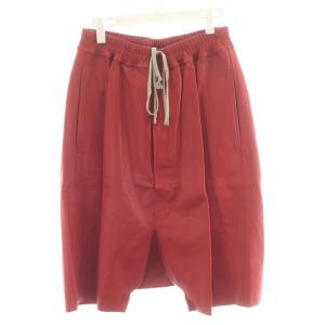 24SS Rick's Pod Short レザー 48 レッド