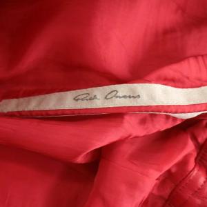 Rick Owens 24SS Rick's Pod Short レザー 48 レッド