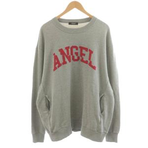 スウエット トレーナー ロゴ 5 グレー 赤 レッド UC1C9801 /AN19 AA