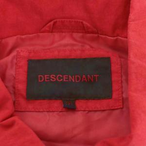 DESCENDANT コーチジャケット ロゴ ナイロン 2 赤 レッド /AN43 AA
