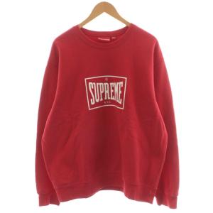 19SS Warm Up Crewneck スウェット XL レッド