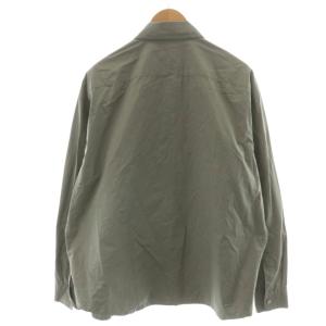 HERMES ジャケット ジップアップ 42/16 1/2 グレー