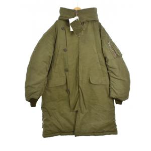 24AW HOODED DOWN COAT 2 カーキ