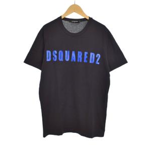 19SS D2 ロゴプリント T-SHIRT 半袖 ロゴ プリント M 黒 ブラック S74GD0488