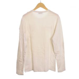 MONCLER MAGLIA T-SHIRT M/LUNGA ロングスリーブTシャツ カットソー XS 白 ホワイト F20918D70710