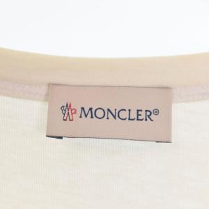 MONCLER MAGLIA T-SHIRT M/LUNGA ロングスリーブTシャツ カットソー XS 白 ホワイト F20918D70710