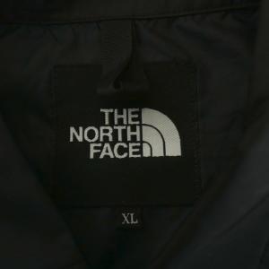 THE NORTH FACE FACE The Coach Jacket コーチジャケット ロゴ 刺繍 ナイロン XL 黒 ブラック