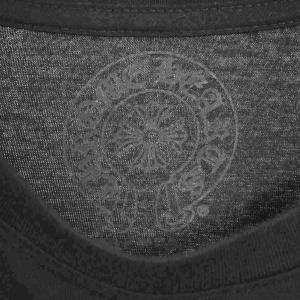 CHROME HEARTS ホースシュー フローラルクロス Tシャツ L ブラック