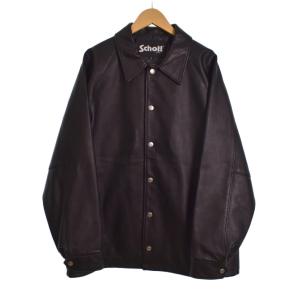 シープスキン レザーコーチジャケット M ブラック 3121026