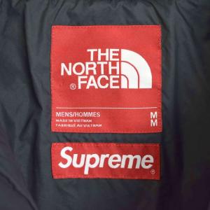 THE NORTH FACE Supreme 17AW Leather Nuptse Jacket