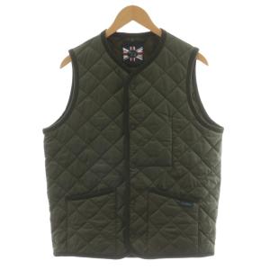 THORNHAM キルティングベスト 40 カーキ SLJ2039