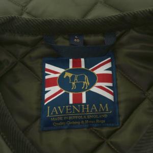 LAVENHAM THORNHAM キルティングベスト 40 カーキ SLJ2039