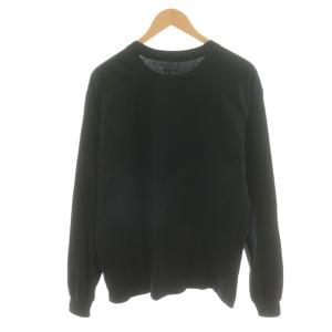 NEIGHBORHOOD Tシャツ カットソー 長袖 フロントプリント ロンT M 黒 ブラック /AN38 AA