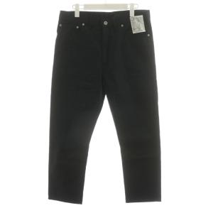 ストレートパンツ ジッパーフライ コットン M 黒 ブラック 241UTNH-PTM01 /AN53 AA