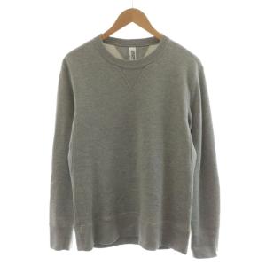 × ループウィラー LOOPWHEELER スウェット トレーナー コットン L グレー /AN33