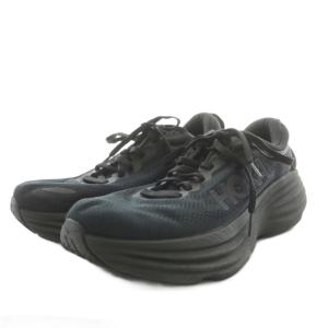 HOKA ONE ONE ボンダイ 8 BONDI スニーカー シューズ ロゴ 26.0cm 黒 ブラック 1127953 /AN9