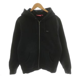 Small Box Zip Up Hooded Sweatshirt