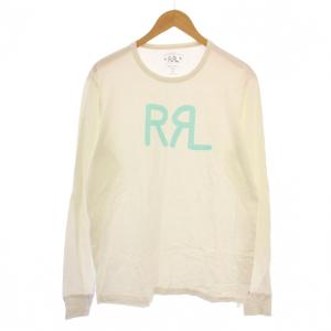RALPH LAUREN Tシャツ カットソー 長袖 クルーネック プリント M 白 /BM