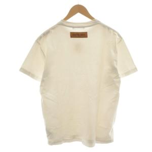 LOUIS VUITTON Tシャツ エンボスLVロゴ S ホワイト RM222Q DT3 HNY55W