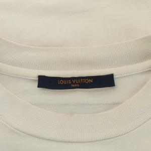 LOUIS VUITTON Tシャツ エンボスLVロゴ S ホワイト RM222Q DT3 HNY55W