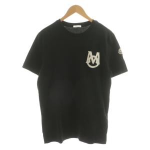 FLOCKED-LOGO Tシャツ 半袖 フロック加工ロゴ S 白 ホワイト /UO GY18