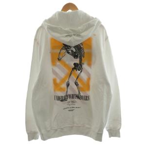 Off-White ×UNDERCOVER パーカー プルオーバー XL ホワイト