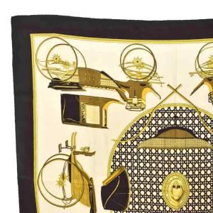 HERMES カレ90 折畳み式幌の馬車 LES VOITURES A TRANSFORMATION スカーフ