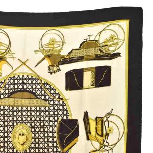 HERMES カレ90 折畳み式幌の馬車 LES VOITURES A TRANSFORMATION スカーフ