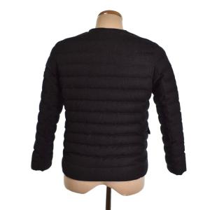 TATRAS ノーカラーダウンジャケット 1 グレー LTA18A4648