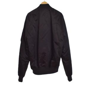 Rick Owens RAGLAN FLIGHT JACKET NYLON 46 ブラック