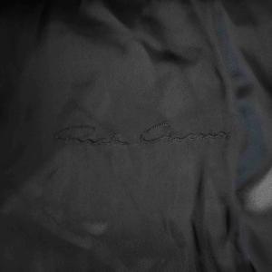 Rick Owens RAGLAN FLIGHT JACKET NYLON 46 ブラック