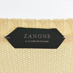 ZANONE ニット セーター 長袖 ウール 48 アイボリー