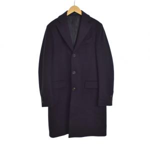 チェスターコート ウール 46 ネイビー