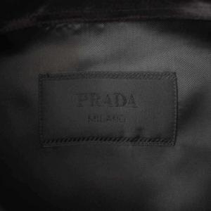 PRADA 23AW トライアングルロゴ ベルベット ジャケット M ブラウン SC657 S231 12HO