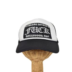 CHROME HEARTS TRUCKER CAP ブラック