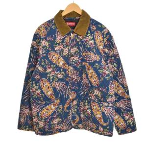 19FW Quilted Paisley Jacket  M ネイビー