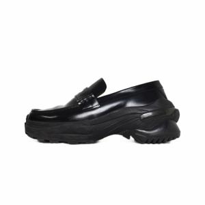 Maison Margiela 19AW CROSS LOAFER ボリュームソール ローファー 43 ブラック S57WR0055