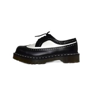 Dr.Martens ドレスシューズ ウィングチップ 厚底 UK8 黒 ブラック 10458