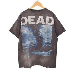24SS DEAD Tシャツ ヴィンテージ加工 S グレー SM-YS8-0000-004