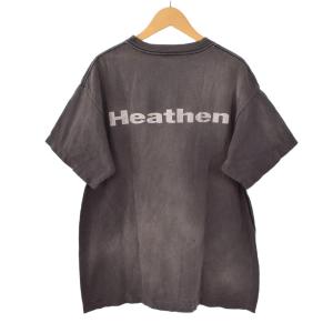 SAINTMICHAEL 24SS DEAD Tシャツ ヴィンテージ加工 S グレー SM-YS8-0000-004